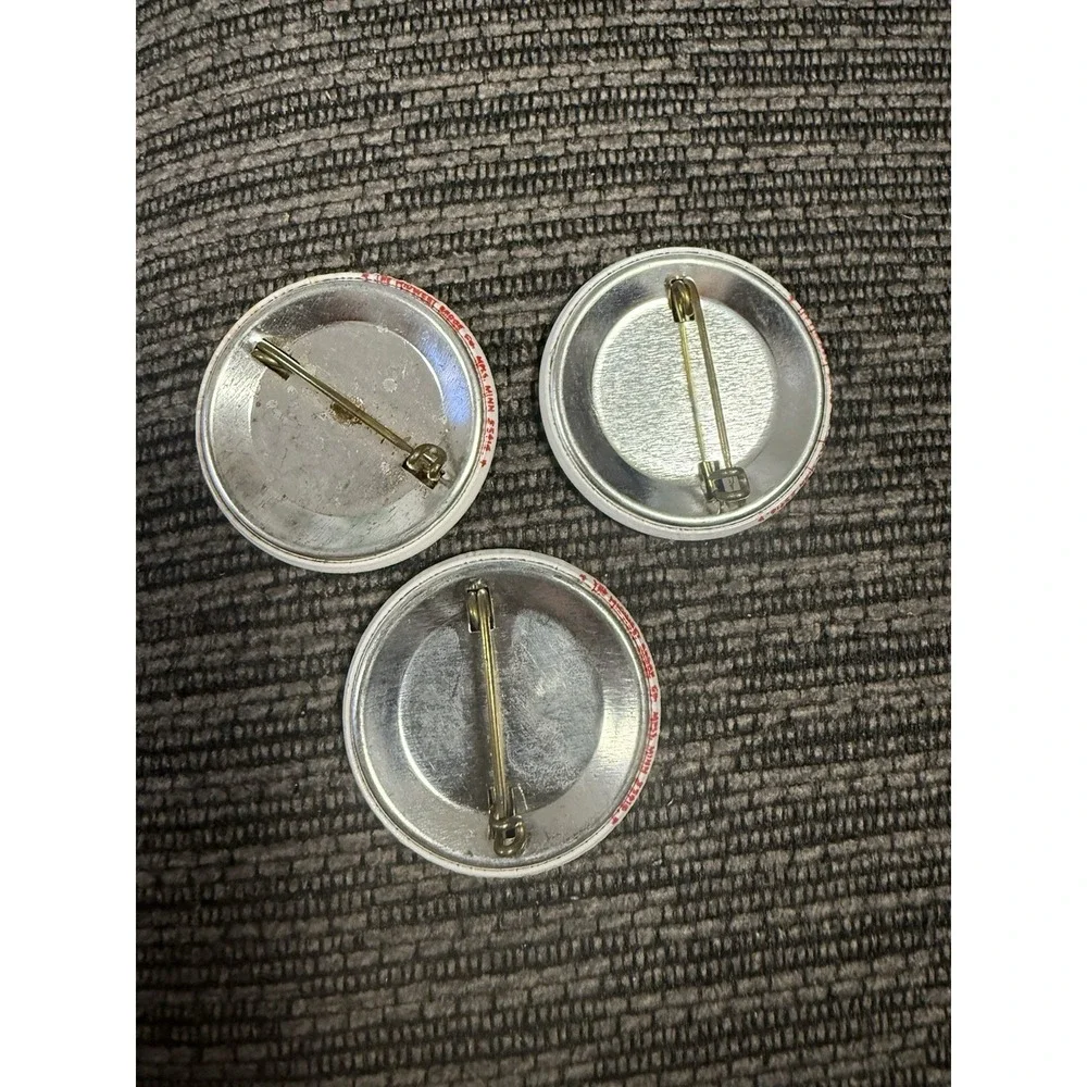 Vintage Motorcycle Pins Set Of 3  ( 2